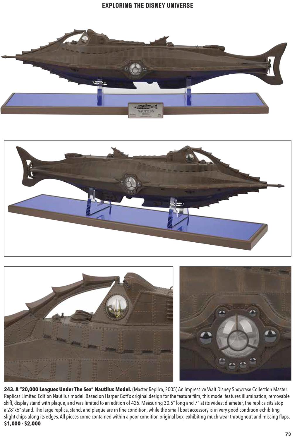 Softcover Exploring the Disney Universe Catalog ID auc0022soft Van